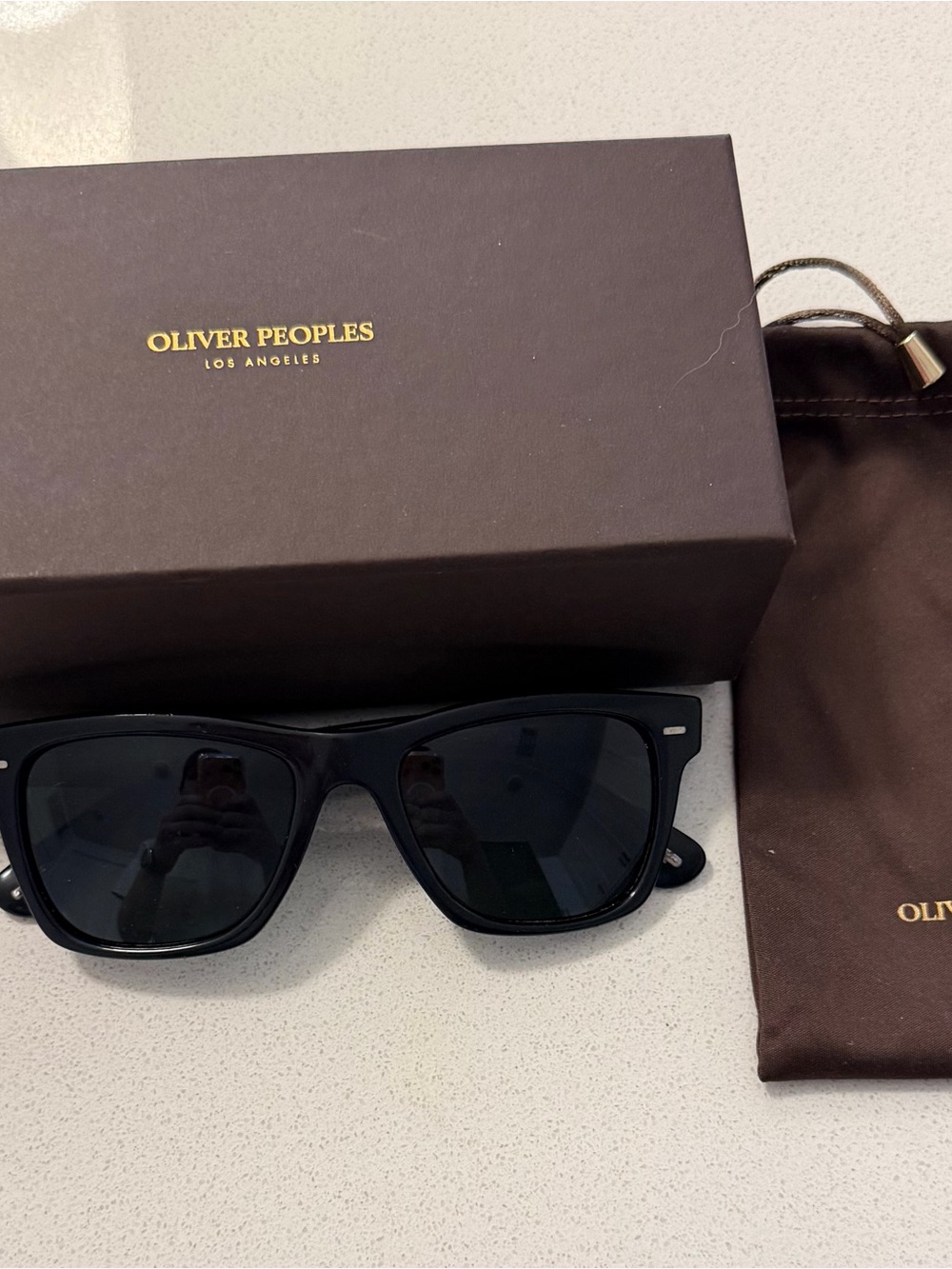 Oliver Peoples Sun Black Sunglasses